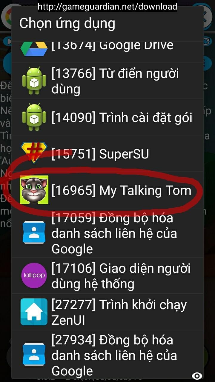 Xác nhận My Talking Tom