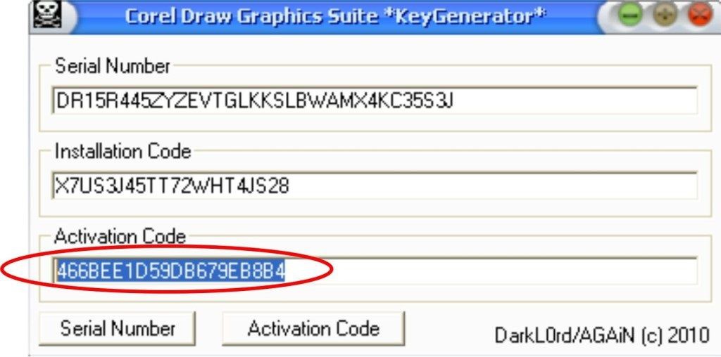 serial number corel 12-3