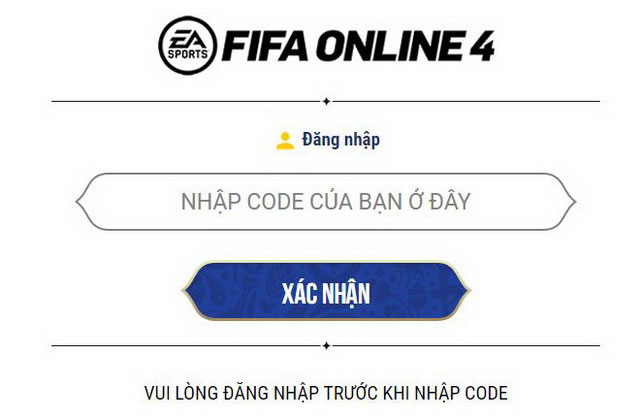 Giftcode FIFA Online 4