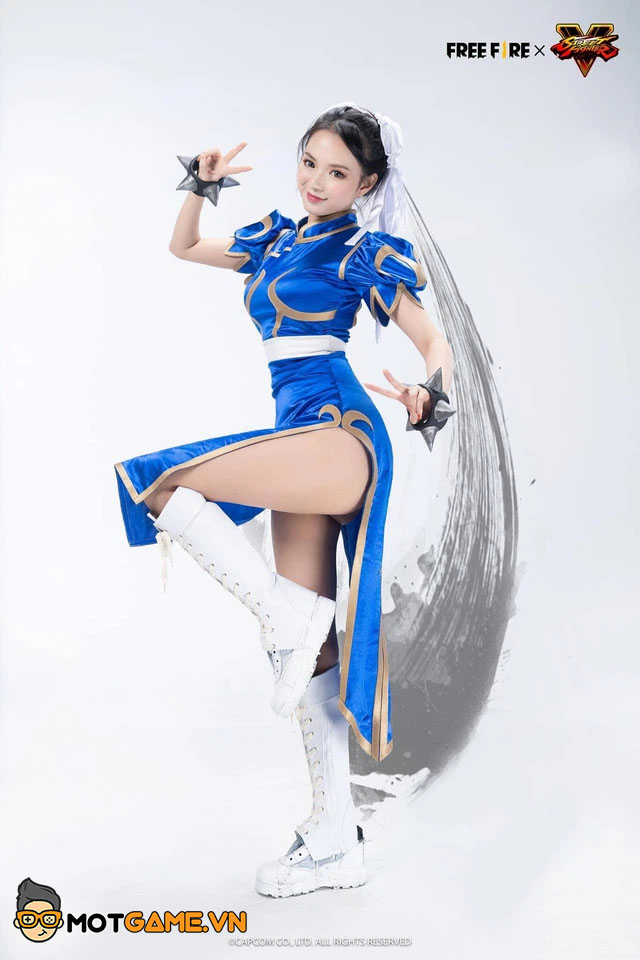 Ngắm nhìn những bộ cosplay Chun-Li Free Fire "bỏng mắt" của hot girl làng game Việt.