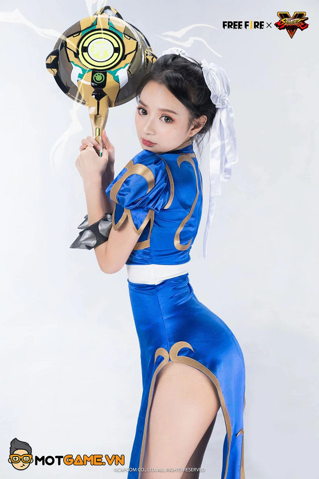 Ngắm nhìn những bộ cosplay Chun-Li Free Fire "bỏng mắt" của hot girl làng game Việt.