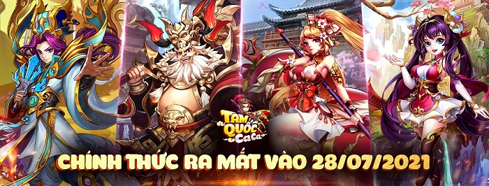 Tam Quốc Ca Ca "chốt hạ" Open Beta 28/07, mở landing đặc biệt tặng hàng nghìn KNB cho game thủ!