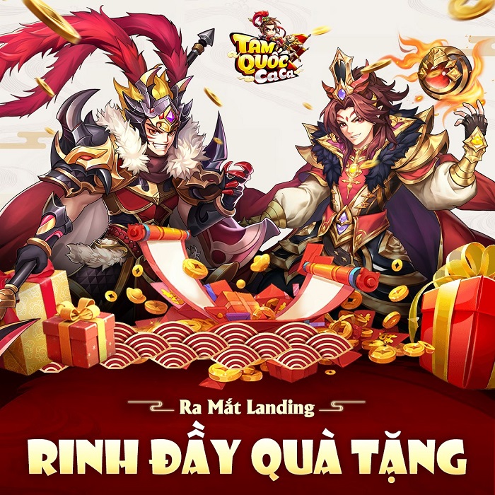 Tam Quốc Ca Ca "chốt hạ" Open Beta 28/07, mở landing đặc biệt tặng hàng nghìn KNB cho game thủ!