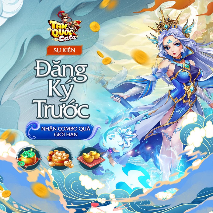 Tam Quốc Ca Ca "chốt hạ" Open Beta 28/07, mở landing đặc biệt tặng hàng nghìn KNB cho game thủ!