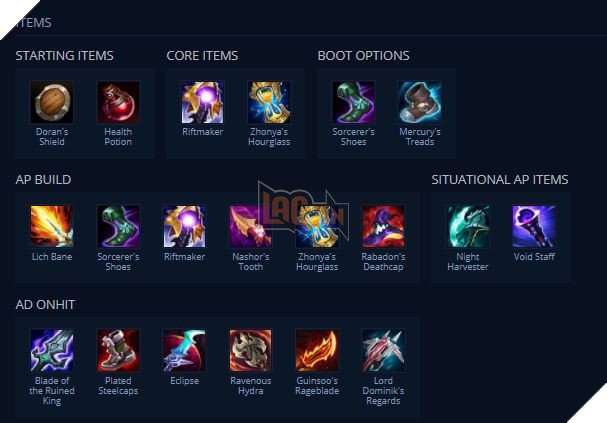 lên đồ katarina ad-0