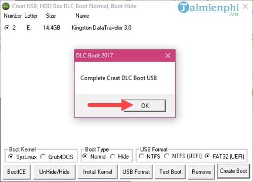 usb boot dlc-7