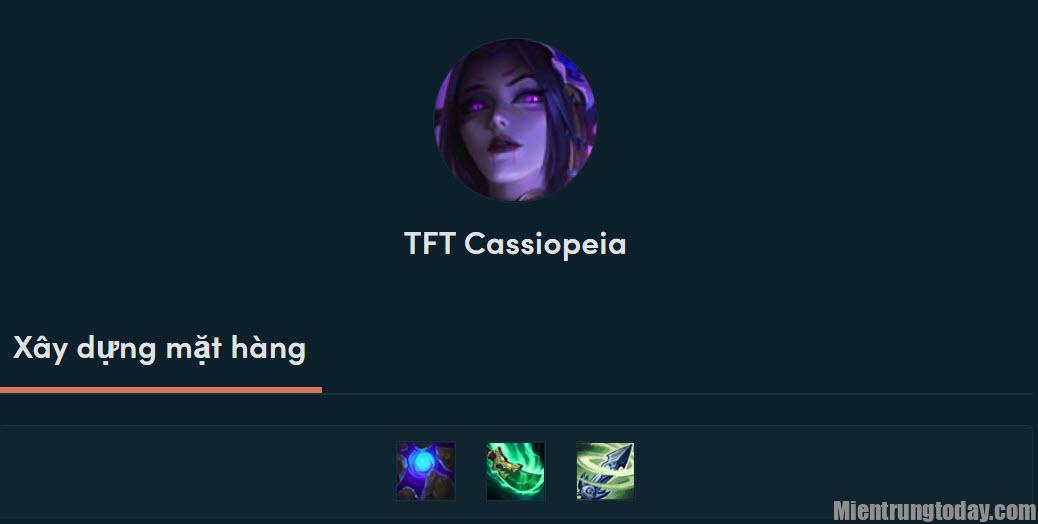 build đồ cassiopeia-6