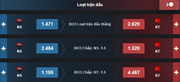 Dự đoán, soi kèo LCK mùa Hè 2021: NS vs KT - Ảnh 3