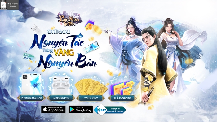 Dàn Pháp Bảo chuẩn nguyên tác của Phàm Nhân Tu Tiên 3D - Funtap khiến cho những tựa game khác  “chỉ biết ước”