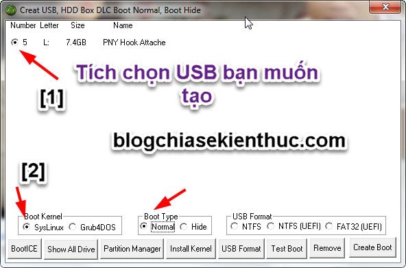 tạo usb dlc boot-0