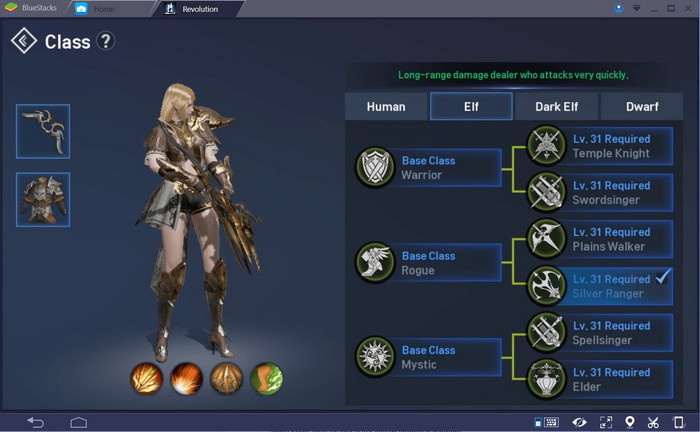 các class trong lineage 2 revolution-0