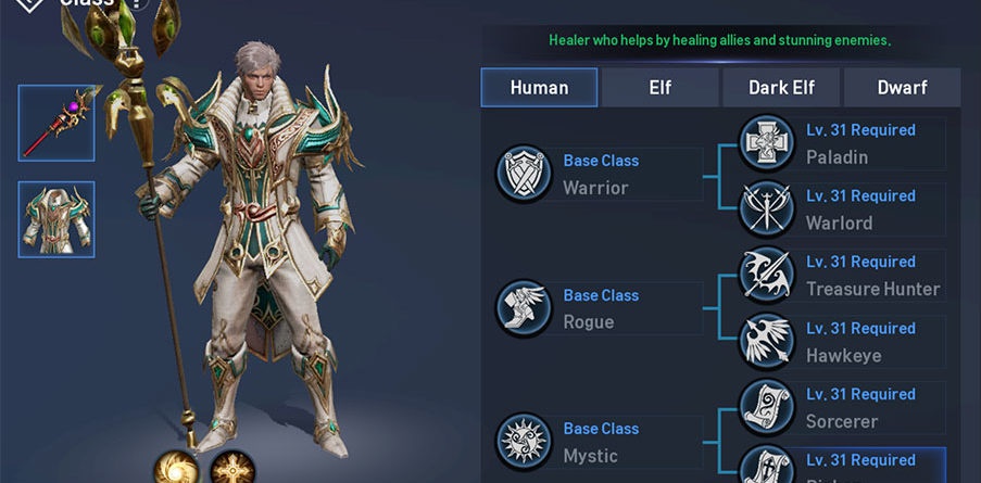 các class trong lineage 2 revolution-4
