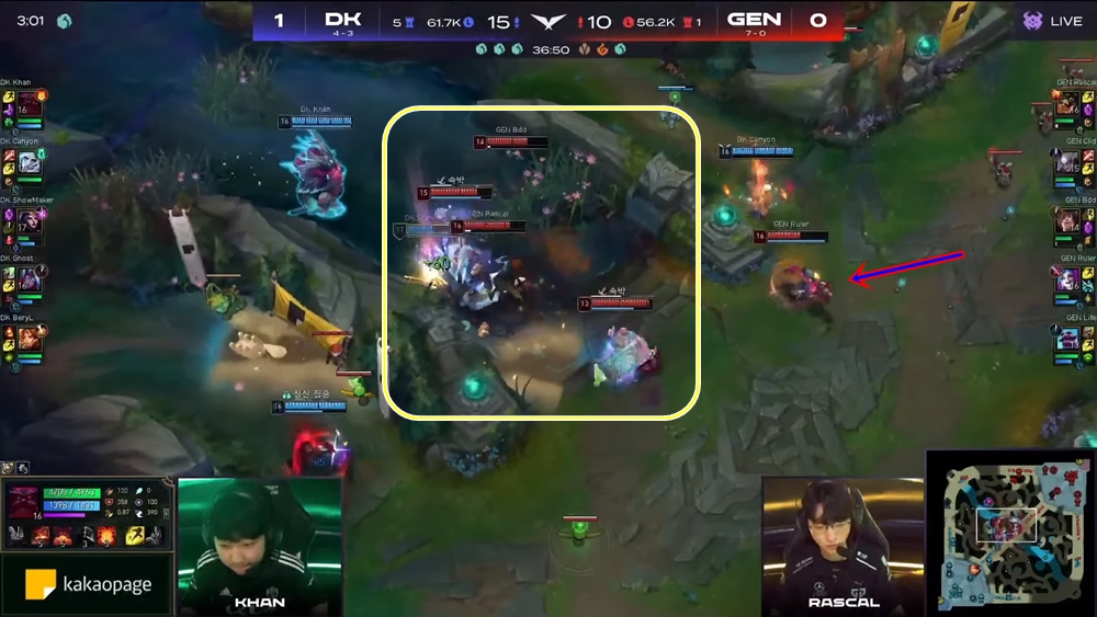 LCK mùa Hè 2021: Giãi mã chiến thuật Damwon 2-0 GenG - Ảnh 10