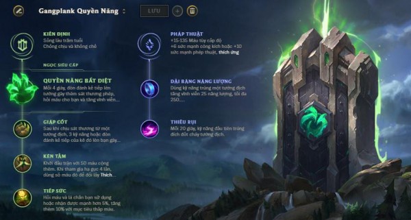 cách chơi gangplank mua 8-5