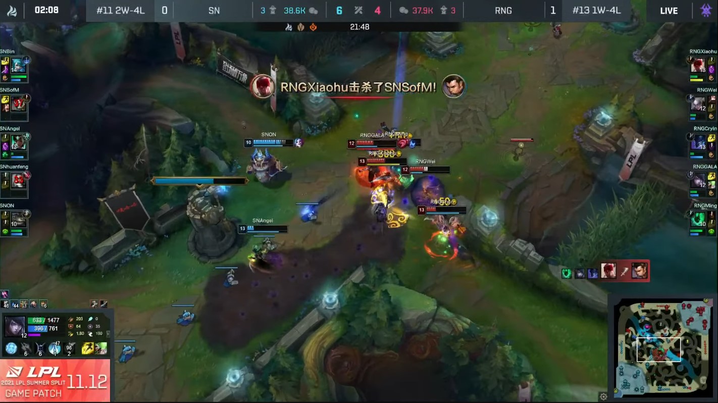 LPL mùa Hè 2021: Phân tích chiến thuật SN 2-1 RNG - Ảnh 4