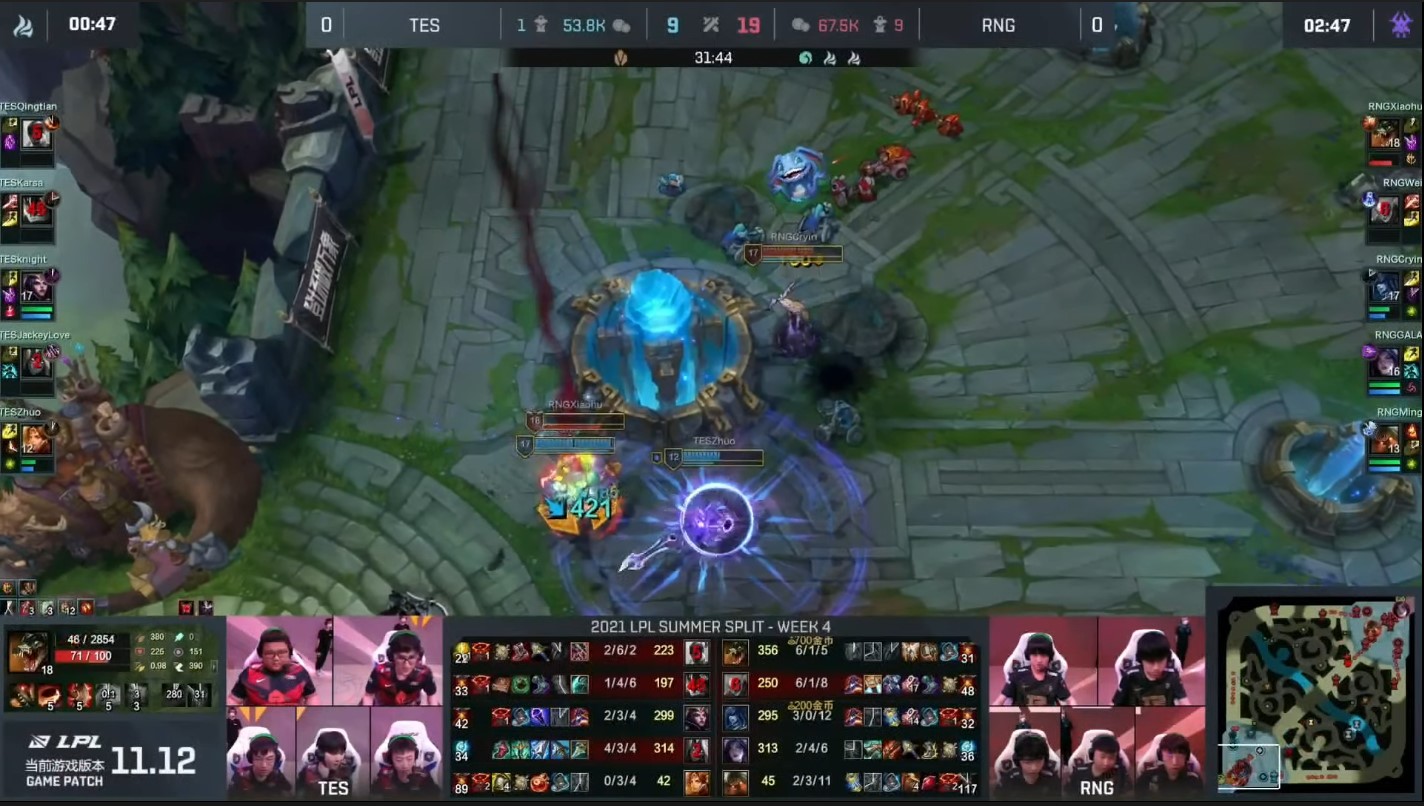LPL mùa Hè 2021: Phân tích chiến thuật TES 2-1 RNG - Ảnh 4