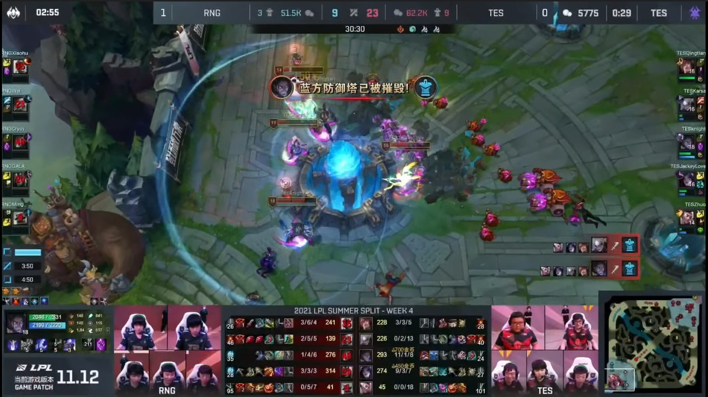 LPL mùa Hè 2021: Phân tích chiến thuật TES 2-1 RNG - Ảnh 7