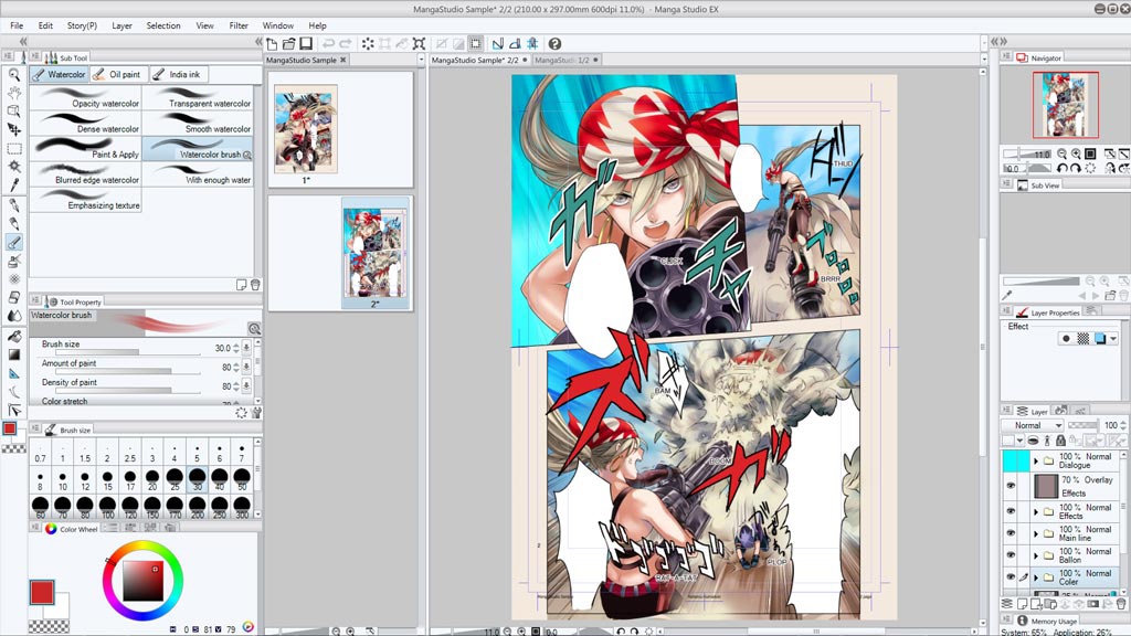 manga studio ex 5-1