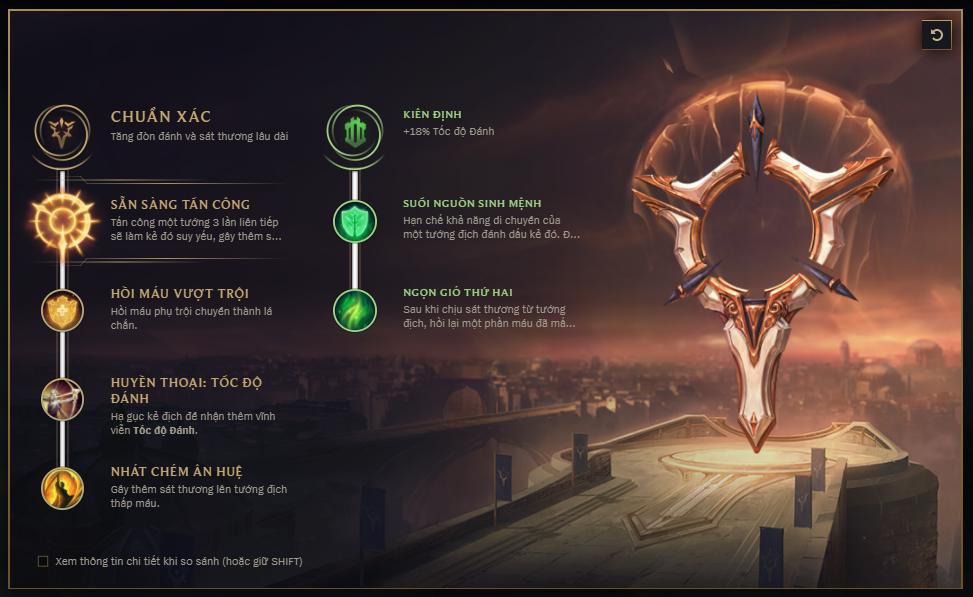 bảng ngọc bổ trợ của faker-3