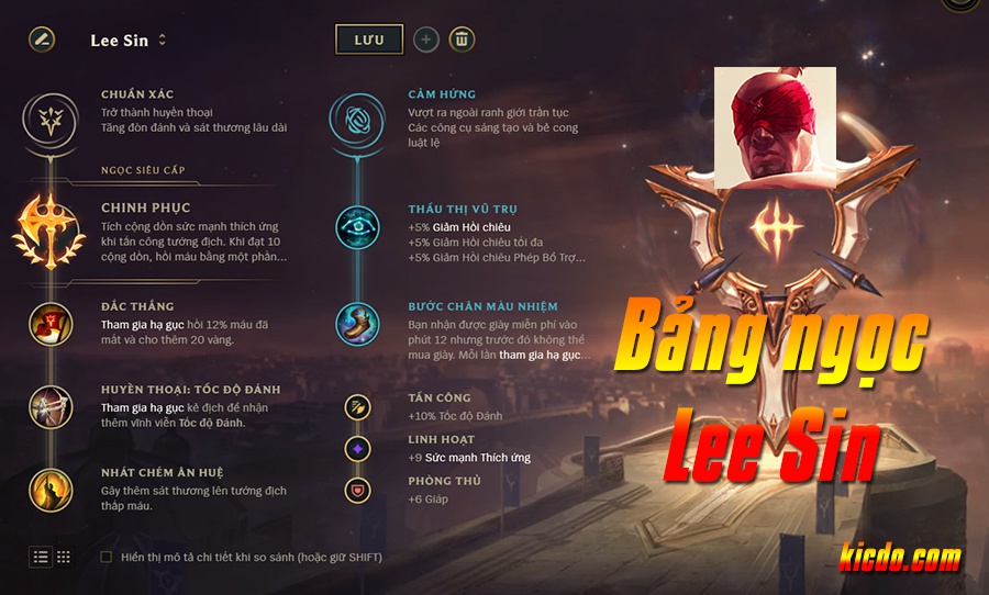 bảng ngọc lee sin mùa 7-1