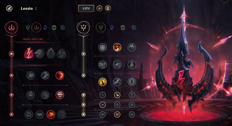 bảng ngọc lee sin mùa 7-2