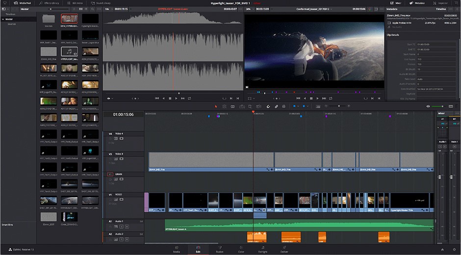 davinci resolve 15-1