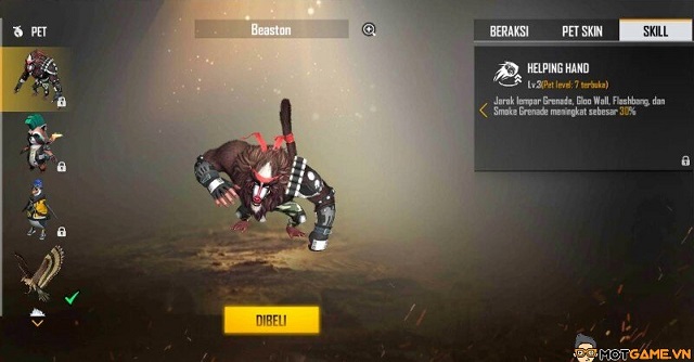 Chọn trợ thủ nào để leo rank Free Fire phiên bản OB29?