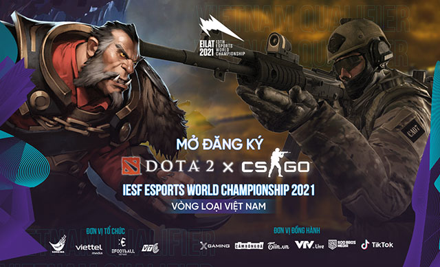 IeSF WC 2021 Vòng loại Việt Nam mở đăng ký giải đấu CS:GO, Dota 2